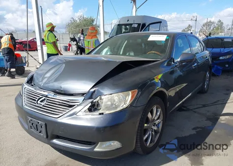 2008 Lexus Ls 460 L from USA, damaged, VIN JTHGL46F185026788